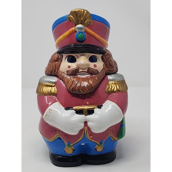 Vintage 1994 House Of Lloyd‎ Soldier Ceramic Candy/Cookie Jar - Picture 1 of 12